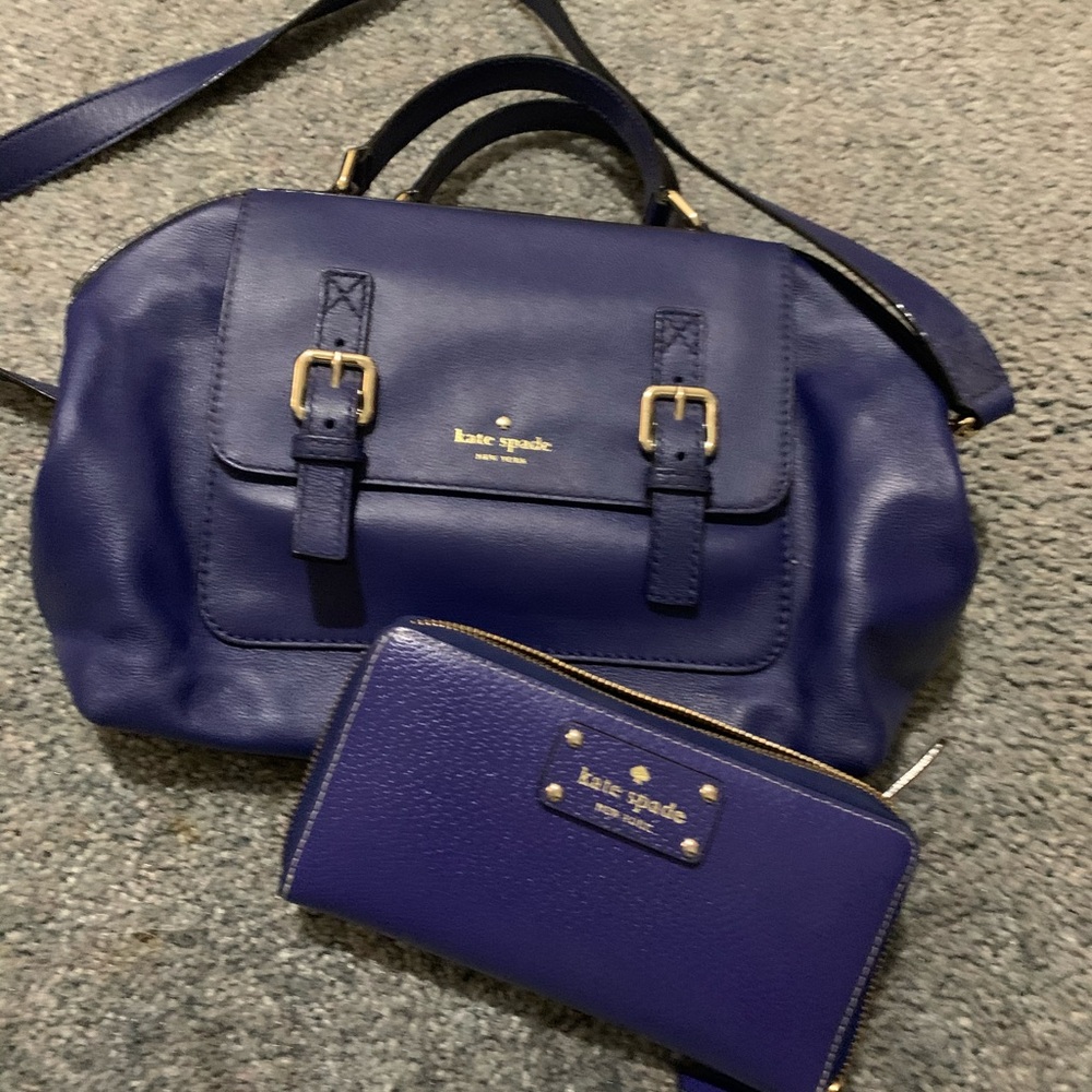 Matching Kate Spade wallet and Purse